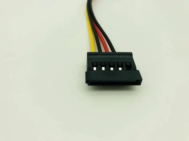 Alt view image 6 of 6 - IDE to Serial ATA SATA HDD Hard Drive Power Adapter Cable SATA Power Cable Cord 15Pin SATA to 4Pin IDE Power for BTC Mining