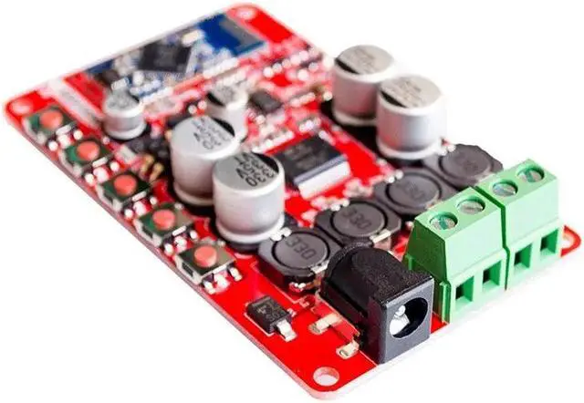Alt view image 5 of 6 - Wireless Bluetooth 4.0 Audio Receiver Digital TDA7492P 50W+50W Amplifier Board