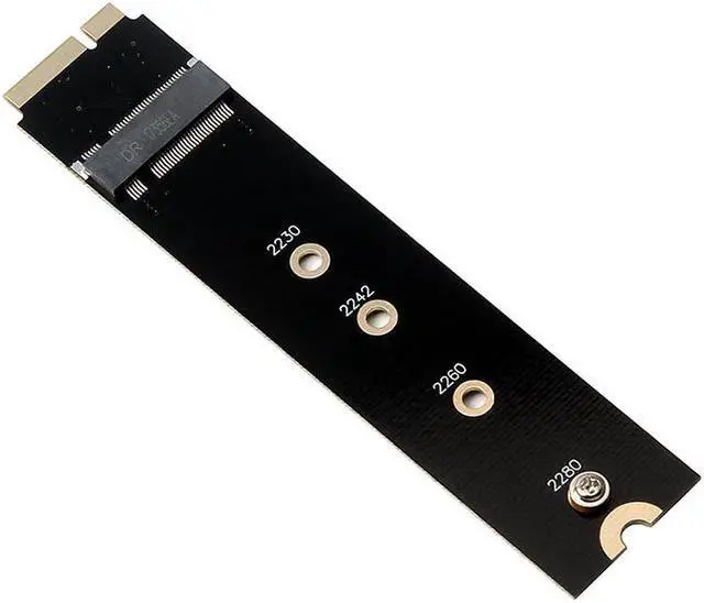 Main image of M2 SSD Adapter Connector M.2 NGFF SATA SSD Converter Adapter Raiser Riser Card For Apple 2012 MacBook Air A1465 A1466 NEW