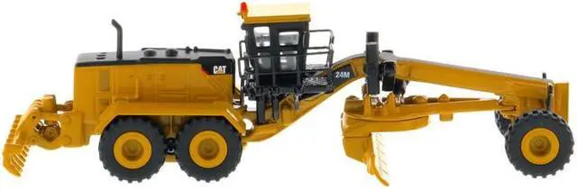 Alt view image 7 of 8 - Diecast Masters 85539 CAT Caterpillar 24M Motor Grader Elite Series 1 by 125 Diecast Model