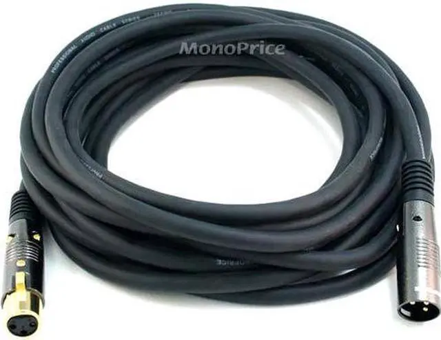 Alt view image 5 of 12 - 25ft Premier Series XLR Male to XLR Female 16AWG Cable (Gold Plated) [Microphone & Interconnect]