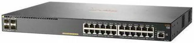 Main image of HPE - SWITCHING JL255A#ABA ARUBA 2930F 24G POE+ 4SFP+ SWTC