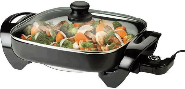 Alt view image 3 of 4 - BRENTWOOD SK-65 Electric NS Skillet 12