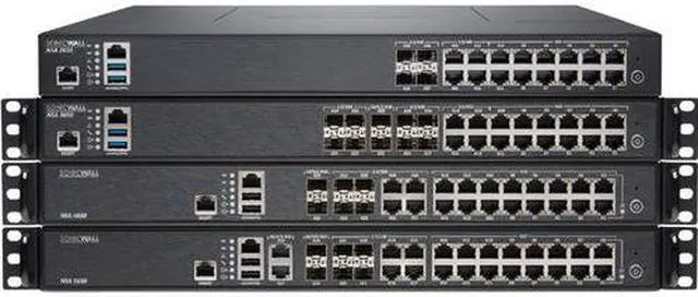 Alt view image 4 of 9 - Sonicwall Nsa 4600 Network Security/Firewall Appliance