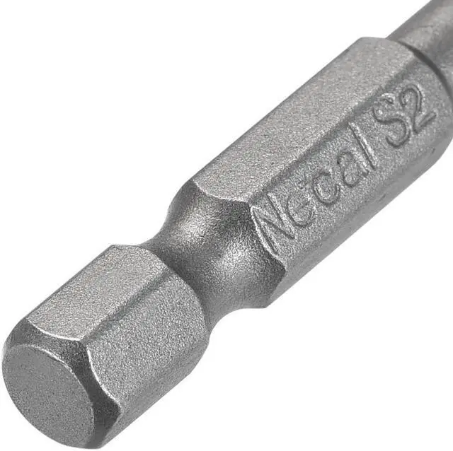 Alt view image 4 of 4 - 1/4-Inch Hex Shank 100mm Length Hex Head H4 Magnetic Screw Driver S2 Screwdriver Bits 10pcs