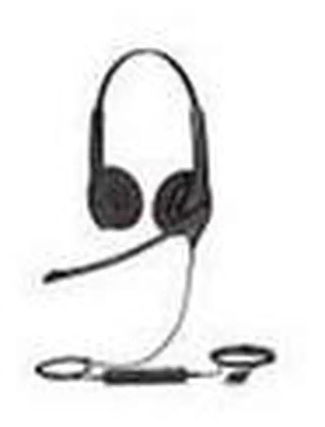 Alt view image 3 of 5 - Jabra GSA1559-0159 Biz 1500 DUO USB GSA Headset