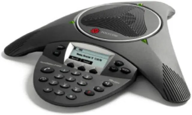 Alt view image 2 of 2 - Polycom 2200-15660-001 SoundStation IP 6000 IP Conference Station