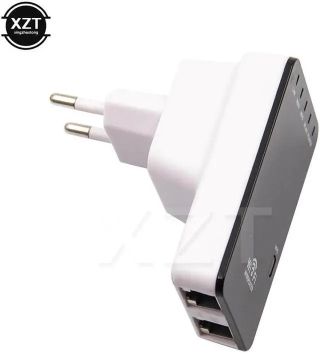 Main image of 1PCS Wireless-N Network Router QoS AP WIFI Singnal Booster Repeater Supports SSID Amplifier LAN Client Bridge 300Mbps NEW