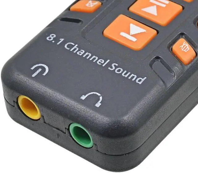 Alt view image 4 of 5 - Arrival USB To 3D Audio External USB Sound Card 8.1 Channel Adapter Tarjeta De Sonido For Windows Vista/XP Win7 Win8