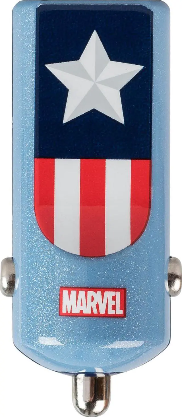 Alt view image 4 of 5 - Tribe Marvel Captain America USB Car Charger