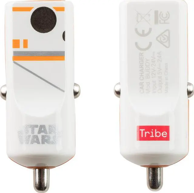 Alt view image 5 of 6 - Tribe Star Wars BB8 USB Car Charger