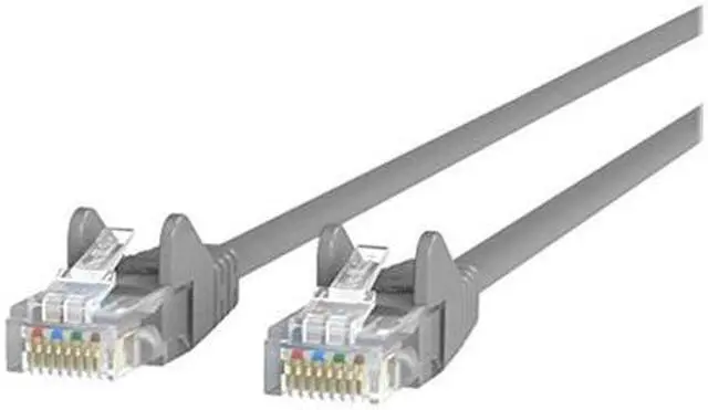Alt view image 5 of 10 - Cat5E RJ45M 10M Gry Patch Snagles