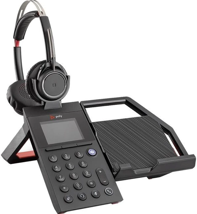 Alt view image 3 of 8 - Plantronics Poly Elara 60 WS Mobile Phone Station and Headset for Voyager Focus