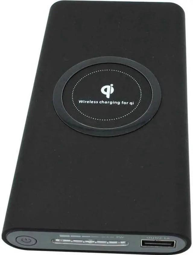 Main image of 4XEM QI Wireless Power Bank 8000mAh Mobile Charging Station 2A 5V Black