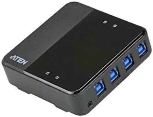 Alt view image 6 of 10 - ATEN US3344 4x4 USB 3.1 Gen1 Peripheral Sharing Switch w/3-Yr Warranty