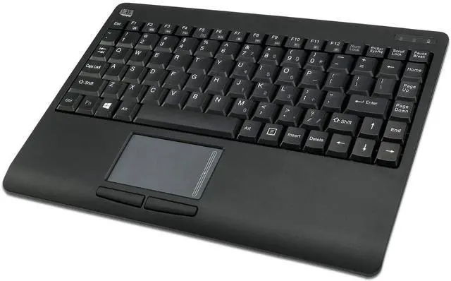 Alt view image 8 of 20 - Adesso SlimTouch 4110 Wireless Mini Touchpad Keyboard