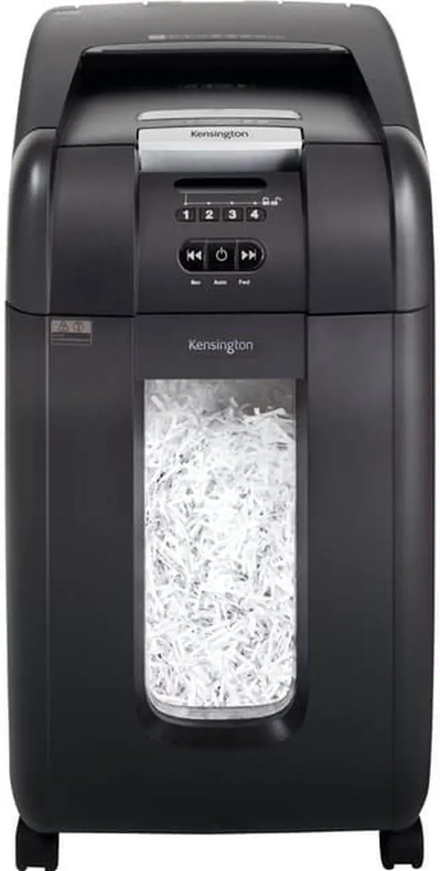 Alt view image 2 of 10 - Kensington - K52080AM - Kensington OfficeAssist Auto Feed Shredder A3000 Anti-Jam Cross Cut - Non-continuous Shredder -