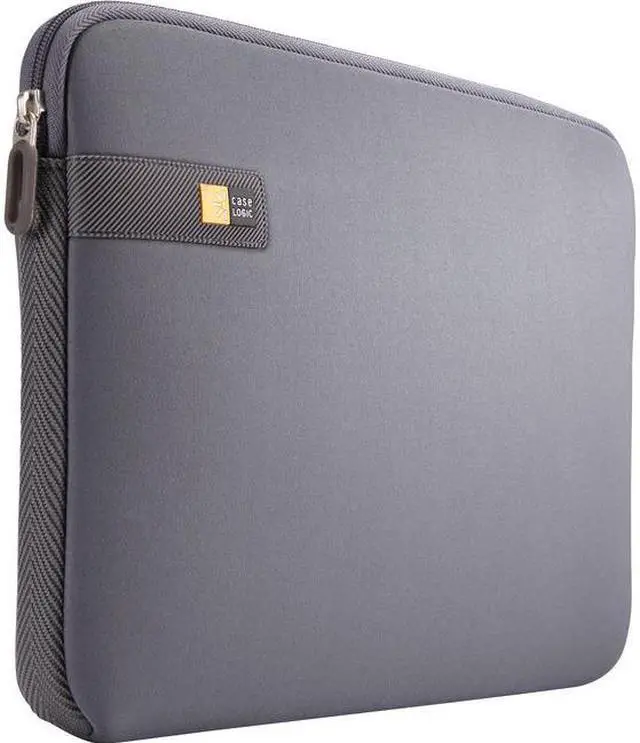 Alt view image 4 of 10 - CASE LOGIC 3201352 13.3 Laptop Sleeve Graphite