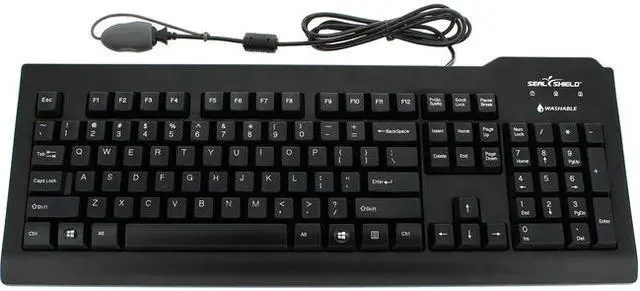 Main image of Seal Shield Silver Seal Glow Waterproof True Type Keyboard - Backlit