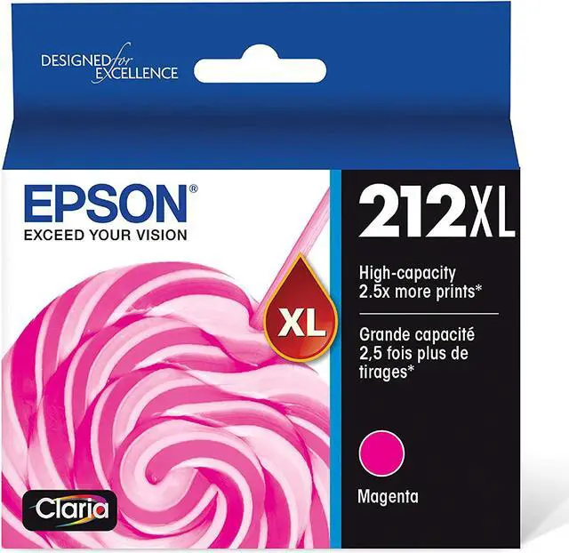 Alt view image 3 of 10 - Epson T212 Ink Cartridge - Magenta - Inkjet - High Yield