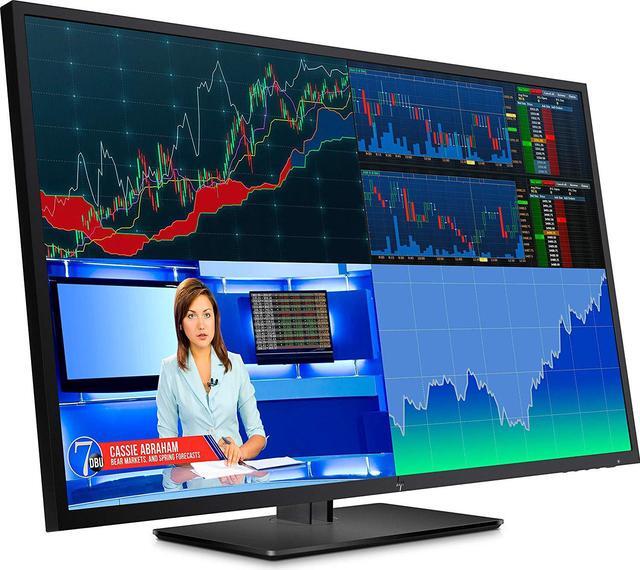 Alt view image 3 of 8 - HP 42.5" 60 Hz IPS UHD Accessories - General 8ms (GTG) HDMI, DisplayPort, USB-C Flat Panel Z43 1AA85A8#ABA