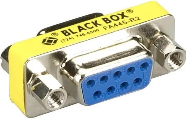 Alt view image 9 of 9 - GENDER CHANGER DB9-F TO DB9-F