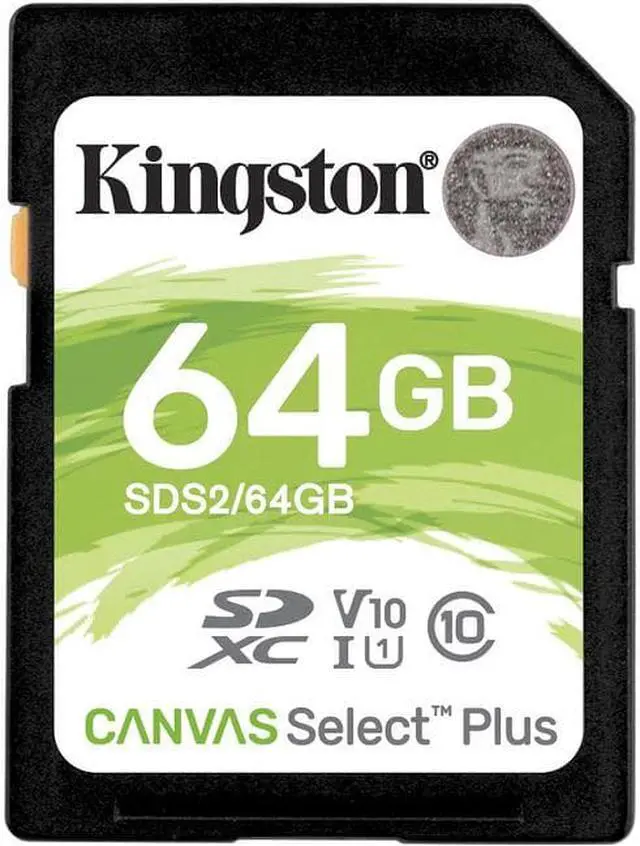Alt view image 9 of 15 - Kingston Canvas Select Plus - Flash memory card - 64 GB - Video Class V10 / UHS-I U1 / Class10 - SDXC UHS-I