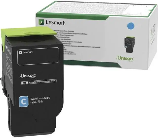 Alt view image 2 of 9 - Lexmark C231HC0 High Yield Return Program Toner Cartridge - Cyan