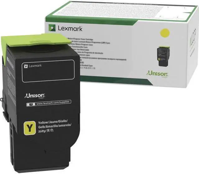 Alt view image 2 of 10 - Lexmark C231HY0 High Yield Return Program Toner Cartridge - Yellow