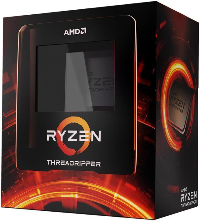 Alt view image 2 of 7 - AMD RYZEN Threadripper 3960X 24/48 128MB CACHE(24-Core/48-Thread) Processor 4.5 GHz Max Boost sTRX4 OEM Tray