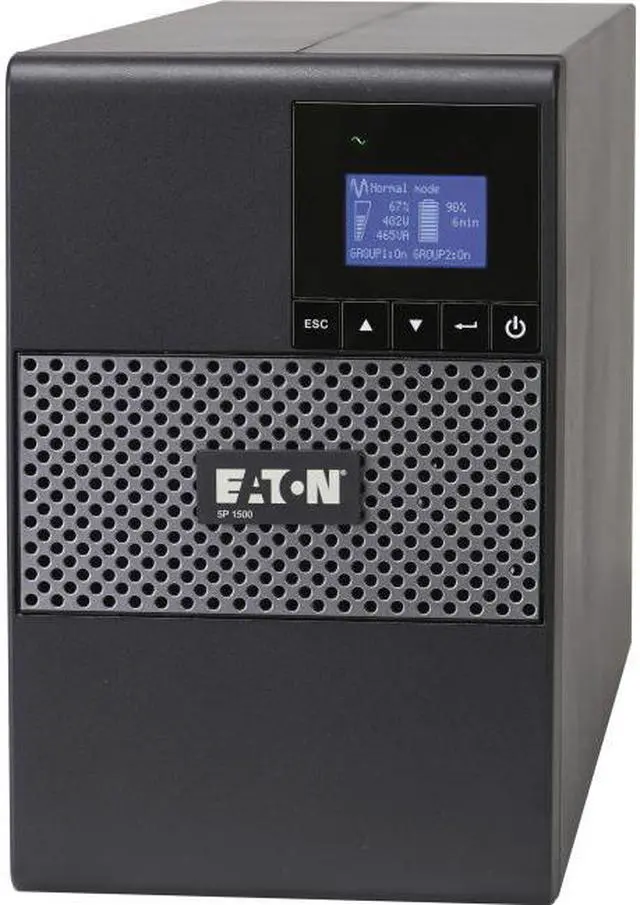 Alt view image 9 of 18 - Eaton 5P1500, 1440VA 1100 Watts 8 Outlets Tower UPS