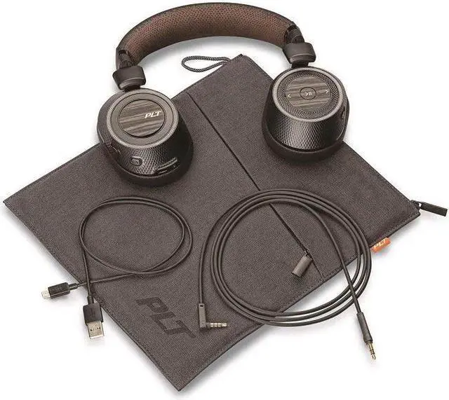 Alt view image 5 of 8 - PLANTRONICS, INC. 207110-90 BACKBEAT PRO 2 HEADSET,BLACK TAN,US,WPD1
