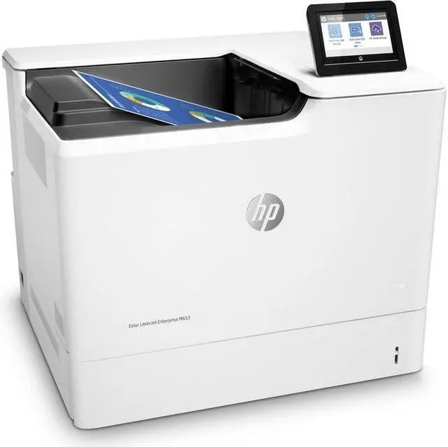 Alt view image 8 of 8 - HP Color LaserJet M653dn Workgroup Up to 60 ppm 1200 x 1200 dpi Color Print Quality Color Ethernet (RJ-45) / USB Laser Printer
