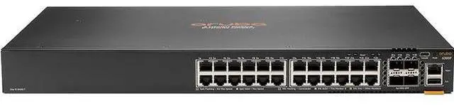 Main image of Aruba 6300F 24-port 1GbE and 4-port SFP56 Switch JL668AABA