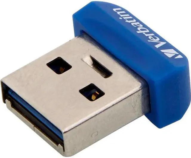 Alt view image 6 of 11 - Verbatim Store 'n' Stay Nano 32GB USB 3.0 Flash Drive - Blue 98710