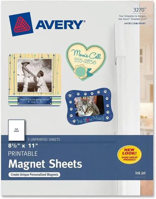 Alt view image 2 of 2 - Avery Personal Creations Magnetic Sheet
