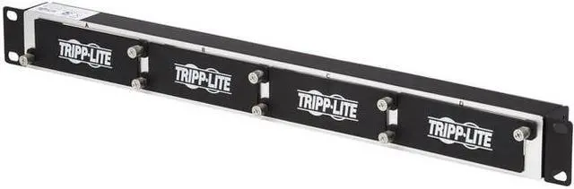 Alt view image 3 of 7 - Tripp Lite High-Density Copper/Fiber Enclosure Mini Panel 1U 4-Cassette Capacity