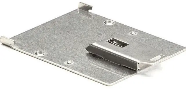 Alt view image 4 of 4 - Black Box LBDINBRKT LinkGain Ethernet Extender DIN Rail Mount Kit