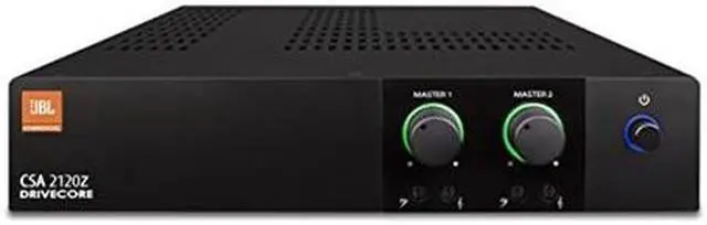 Alt view image 3 of 11 - JBL Commercial 2120Z Amplifier - 240 W RMS - 2 Channel - Black