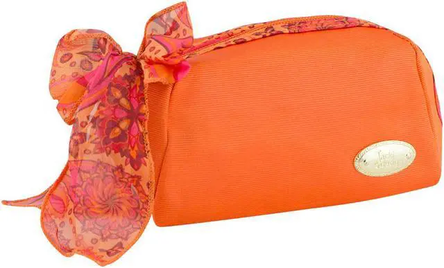 Main image of Jacki Design Summer Bliss Makeup Cosmetic Pouch Bag Orange