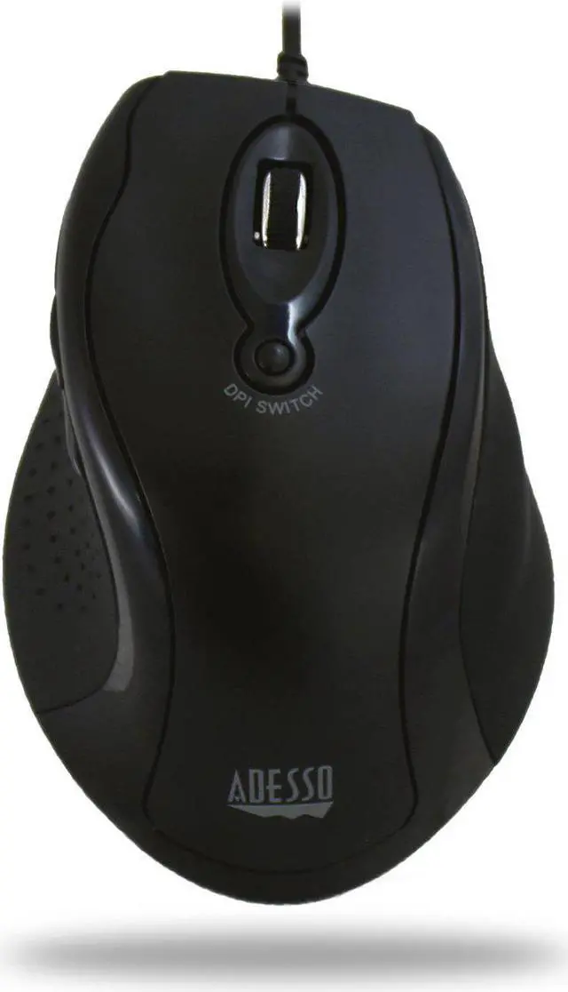 Alt view image 7 of 12 - ADESSO IMOUSEG2 ADESSO USB ERGONOMIC OPTICAL MOUSE, WITH ADJUSTABLE DPI, INTERNET NAVIGATIONAL B