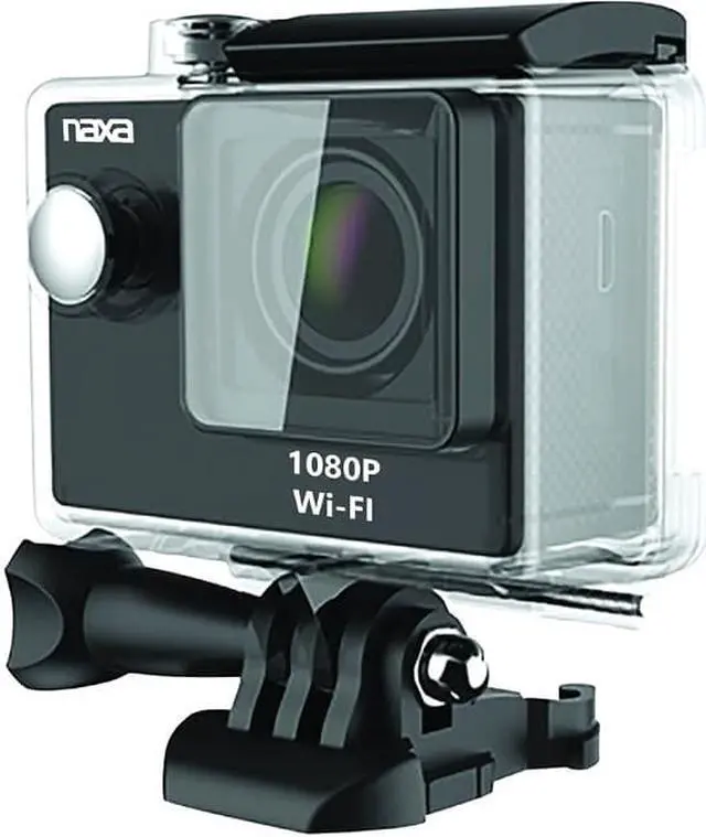 Alt view image 7 of 7 - NAXA NDC-407 Waterproof HD Action Camera