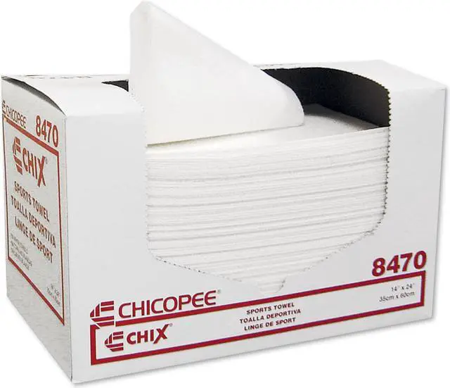 Alt view image 4 of 4 - Chix Sports Towel 14X12 White 6/100S