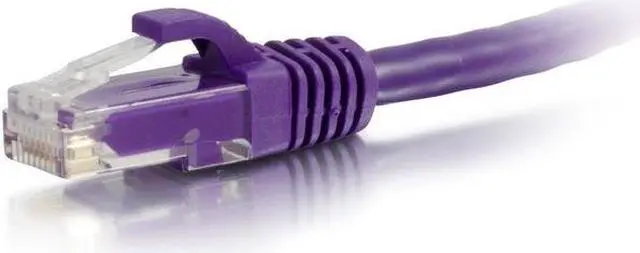Alt view image 5 of 5 - C2G 50823 7 ft. Cat6a Snagless Unshielded (UTP) Ethernet Network Patch Cable - Purple