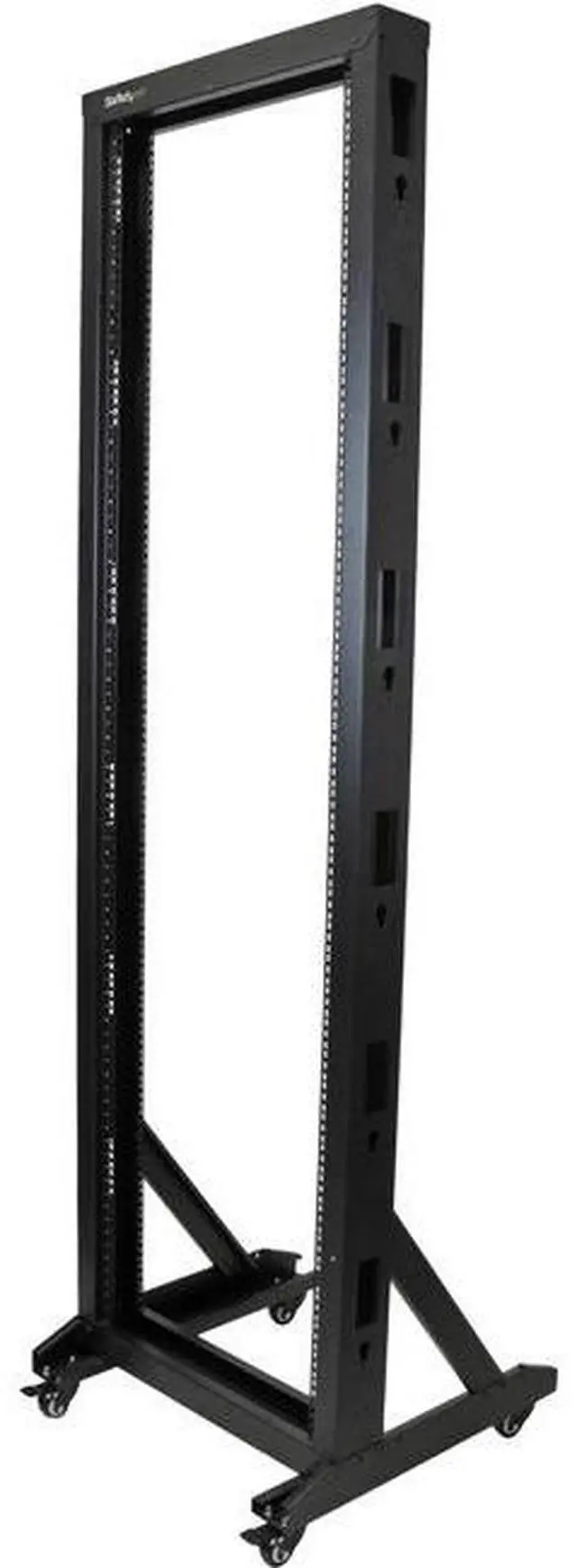 Main image of StarTech.com 2-Post Server Rack with Sturdy Steel Construction and Casters - 42U