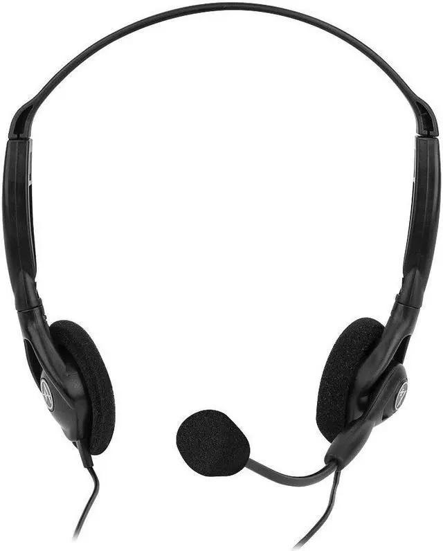 Alt view image 3 of 5 - Andrea NC-125 Noise Canceling Stereo PC Headset with Dual 3.5mm Plugs