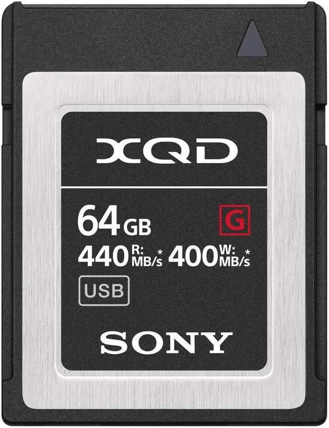 Main image of Sony Professional XQD G Series 64GB Memory Card (QD-G64F/J)