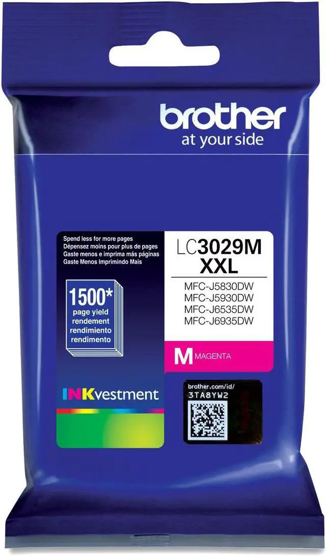 Alt view image 2 of 7 - Brother LC3029M Super High Yield Ink Cartridge - Magenta