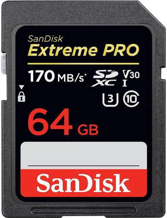 ●SDSDXVE-064G-JNJIP [64GB] SanDisk 64GB Extreme PRO UHS-I SDXC Memory Card SDSDXXY-064G