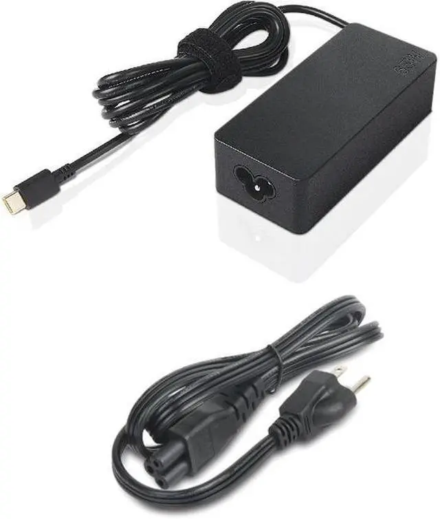 Alt view image 9 of 10 - Lenovo 65W USB Type-C AC 100-240 V AC Adapter for Select ThinkBook and ThinkPad